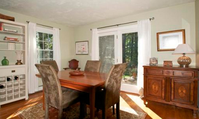 dining room view on 7 Andrews Avenue, Manchester, MA 01944