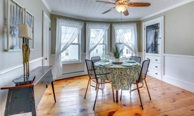 dining room view on 27 Harrison Avenue, Gloucester, MA 01930