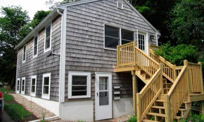 exterior view on 7 Caleb's Lane, Rockport, MA 01966
