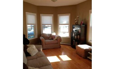 view of living room corner at 6 Devon Avenue, Beverly, MA 01915